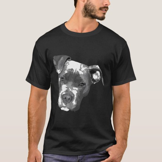 Evolution der Pitbull-Terrier T-Shirt (Vorderseite)