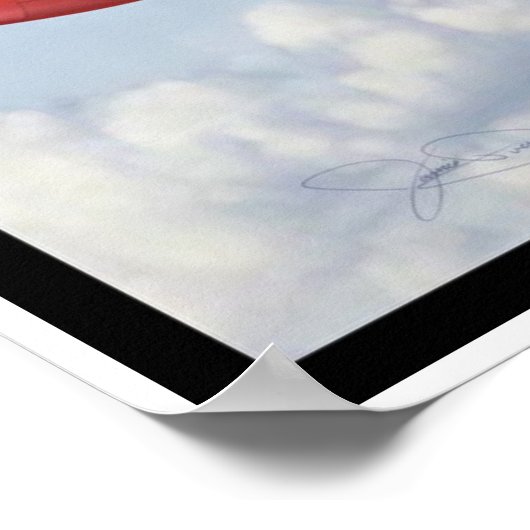 Evolution der Rasse: F-86 & Me 262 in Bildung Poster (Ecke)