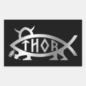 Evolution - Der rechteckige Aufkleber (Vorderseite)