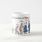 Evolution der Rechtsanwalt-Tasse Kaffeetasse (Mittel)