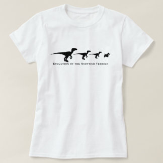Evolution der schottischen Terrier T-Shirt
