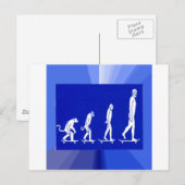 Evolution DER SKATEBOARDING Postkarte (Vorne/Hinten)