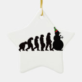 Evolution der Snowman-Verzierung Keramik Ornament (Hinten)