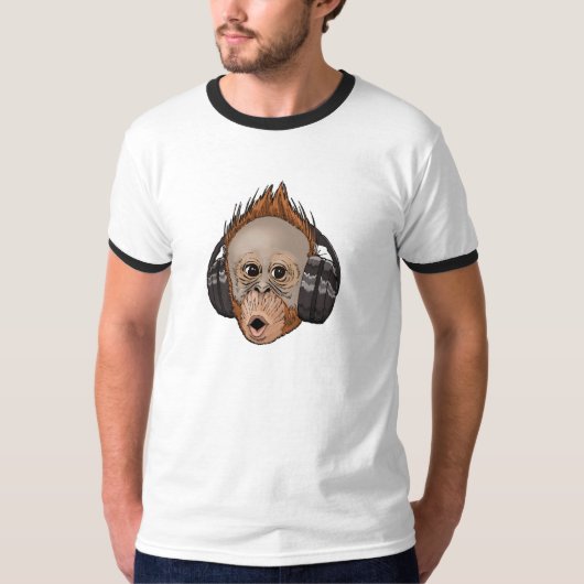 Evolution der T der soliden Männer T-Shirt (Vorderseite)