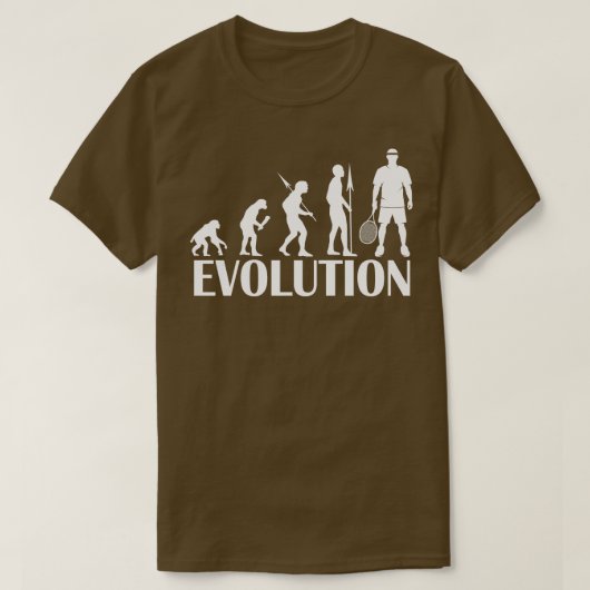 Evolution der Tennis T-Shirt (Design vorne)