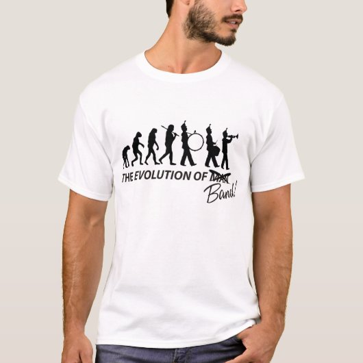 Evolution des Bandes T-Shirt (Vorderseite)