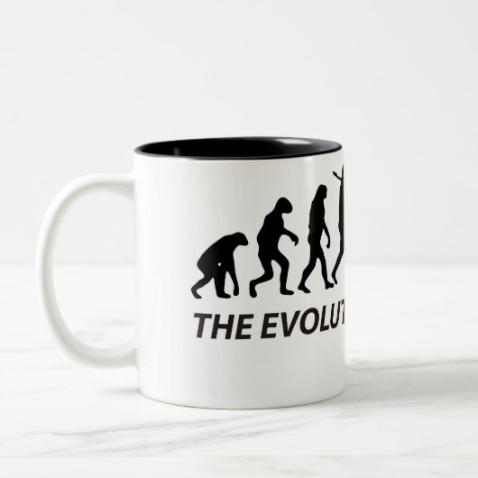 Evolution des Bandes Zweifarbige Tasse (Links)