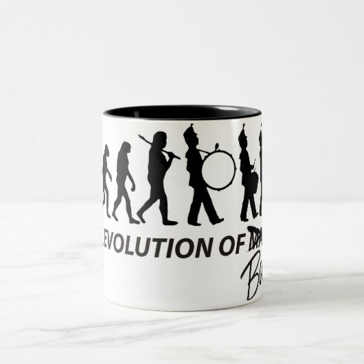 Evolution des Bandes Zweifarbige Tasse (Mittel)