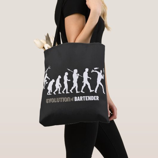 Evolution des Barkeepers Tasche (Von Nahem)