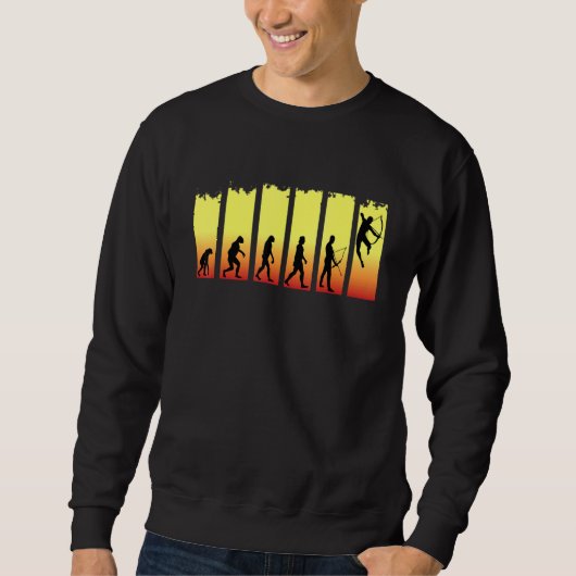 Evolution des Bogenschützen Sweatshirt (Vorderseite)