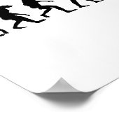 Evolution des Bowlings Poster (Ecke)