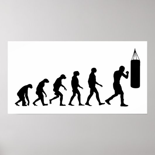 Evolution des Boxens Poster (Vorne)