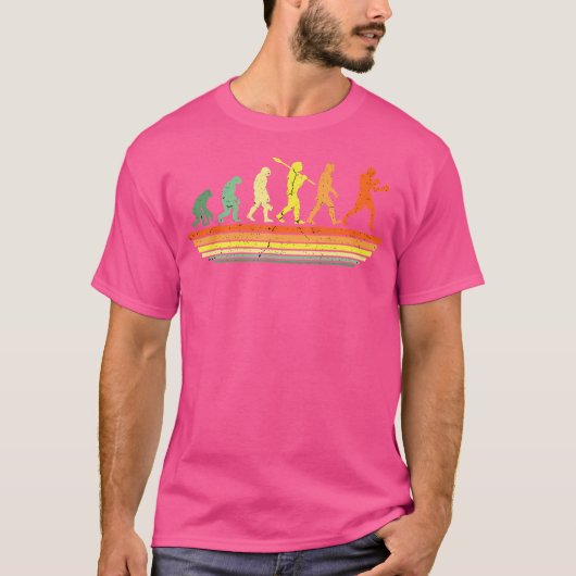Evolution des Boxerboxens von Männern T-Shirt (Vorderseite)