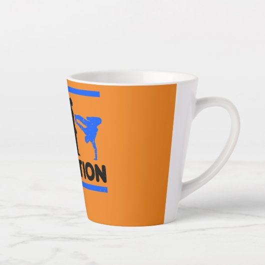 Evolution des Break Dancing Design Break Tanz Milchtasse (Rechts)