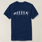 Evolution des Computerprogrammierers Funny Geek Lo T-Shirt (Design vorne)