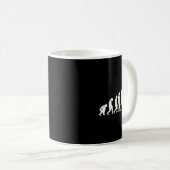 Evolution des Cricket 1  Kaffeetasse (VorderseiteRechts)
