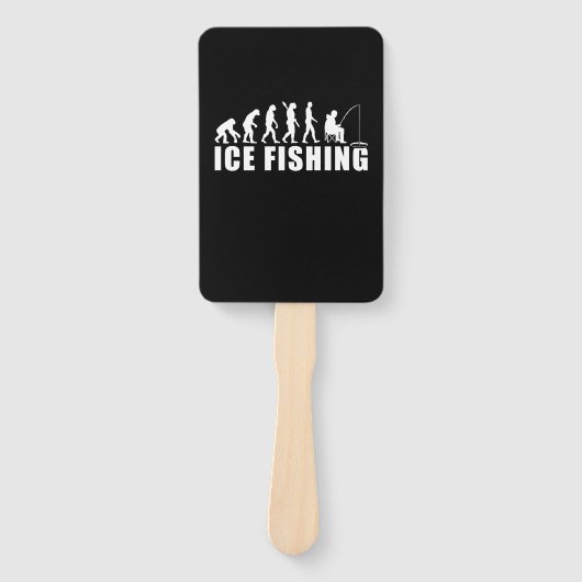 Evolution des Eisfischfangs Fächer (Vorderseite)