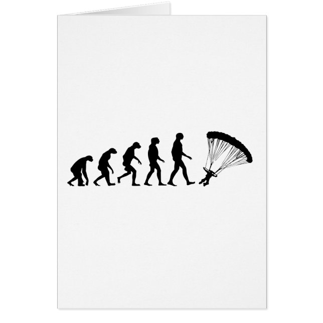 Evolution des Fallschirmspringens (Vorne)