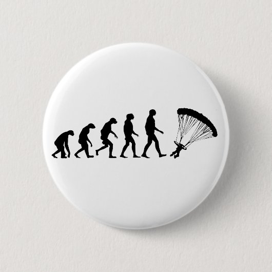 Evolution des Fallschirmspringens Button (Vorderseite)