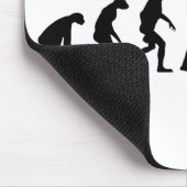 Evolution des Fußballs Mousepad (Ecke)