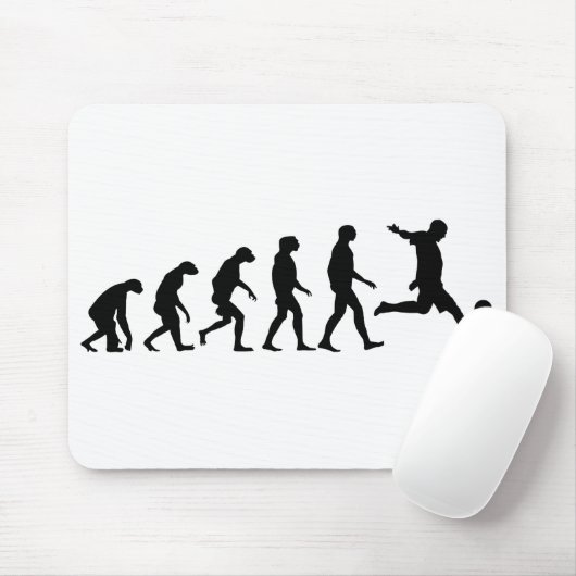 Evolution des Fußballs Mousepad (Mit Mouse)