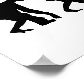 Evolution des Fußballs Poster (Ecke)