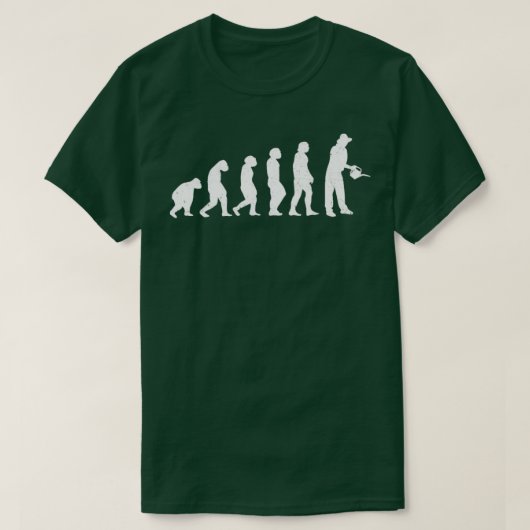 Evolution des Gartengartens T-Shirt (Design vorne)