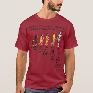 Evolution des Geistes und der Amateurmodelle T-Shirt