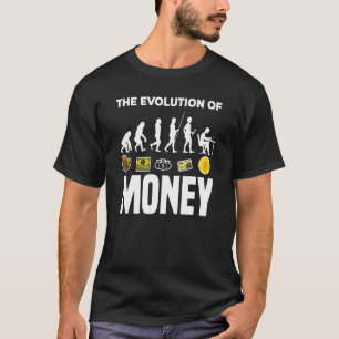 Evolution des Geldbetrags BTC Krypto-Holder Crypto T-Shirt