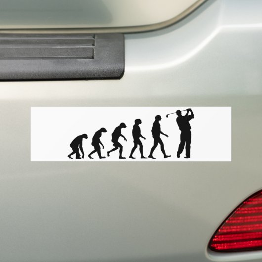 Evolution des Golfs Autoaufkleber (Auf Auto)