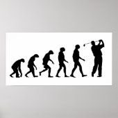 Evolution des Golfsports Poster (Vorne)