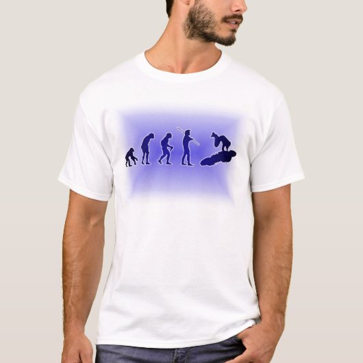 Evolution des Highside (blau) T-Shirt (Vorderseite)