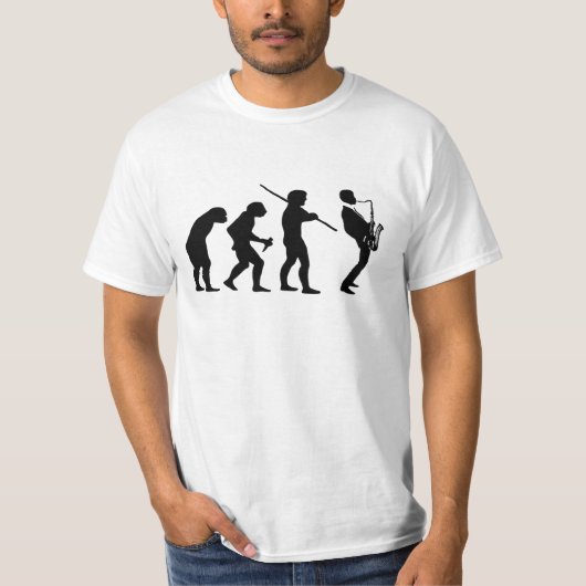 Evolution des Jazz-T - Shirt (Vorderseite)