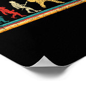 Evolution des Karate - Kampfsporttrainer Karateka Poster (Ecke)