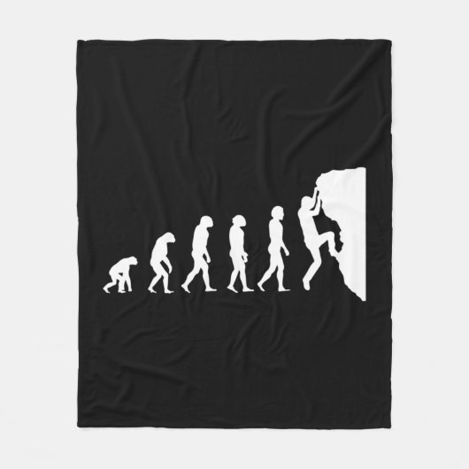 Evolution des Kletterns Fleecedecke (Vorderseite)