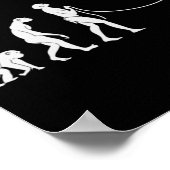 Evolution des Klettersteigs Poster (Ecke)