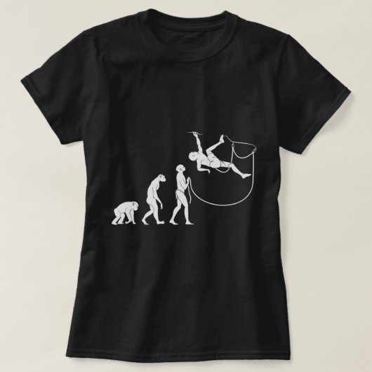 Evolution des Klettersteigs T-Shirt (Design vorne)