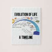 Evolution des Lebens a Timeline (Biologie) Puzzle (Vertikal)