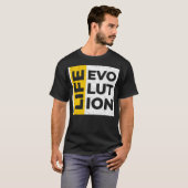 Evolution des Lebens T-Shirt (Vorne ganz)
