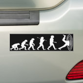 Evolution des Mann verworfenen Autoaufklebers Autoaufkleber (Auf Auto)