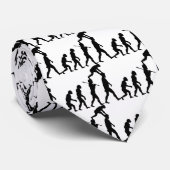 Evolution des Mannes Krawatte (Gerollt)