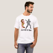 Evolution des Mannes, lustige Baseball-T - Shirts (Vorne ganz)