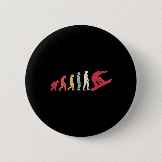 Evolution des männlichen Affenpferdes Ape to S Button (Vorderseite)