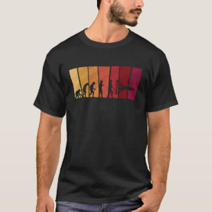 Evolution des Menschen Calisthenics Retro Vintage T-Shirt