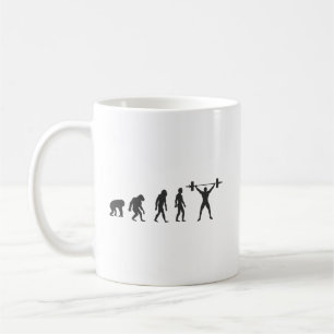 Evolution des Menschen Kaffeetasse