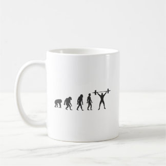 Evolution des Menschen Kaffeetasse