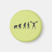 Evolution des Menschen Magnet (Vorne)