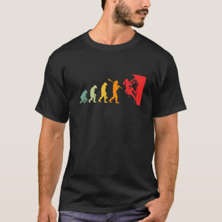 Evolution des Menschen Rockklei Evolution Lustig R T-Shirt