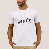 Evolution des Menschen T-Shirt (Vorderseite)