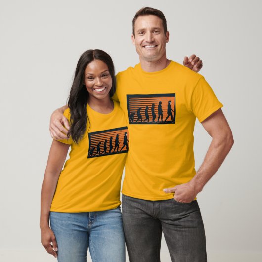 Evolution des Menschen T-Shirt (Unisex)